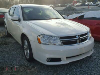 2011 Dodge AVENGER Avenger MA, white — VIN 1B3BD1FG4BN506249, Copart