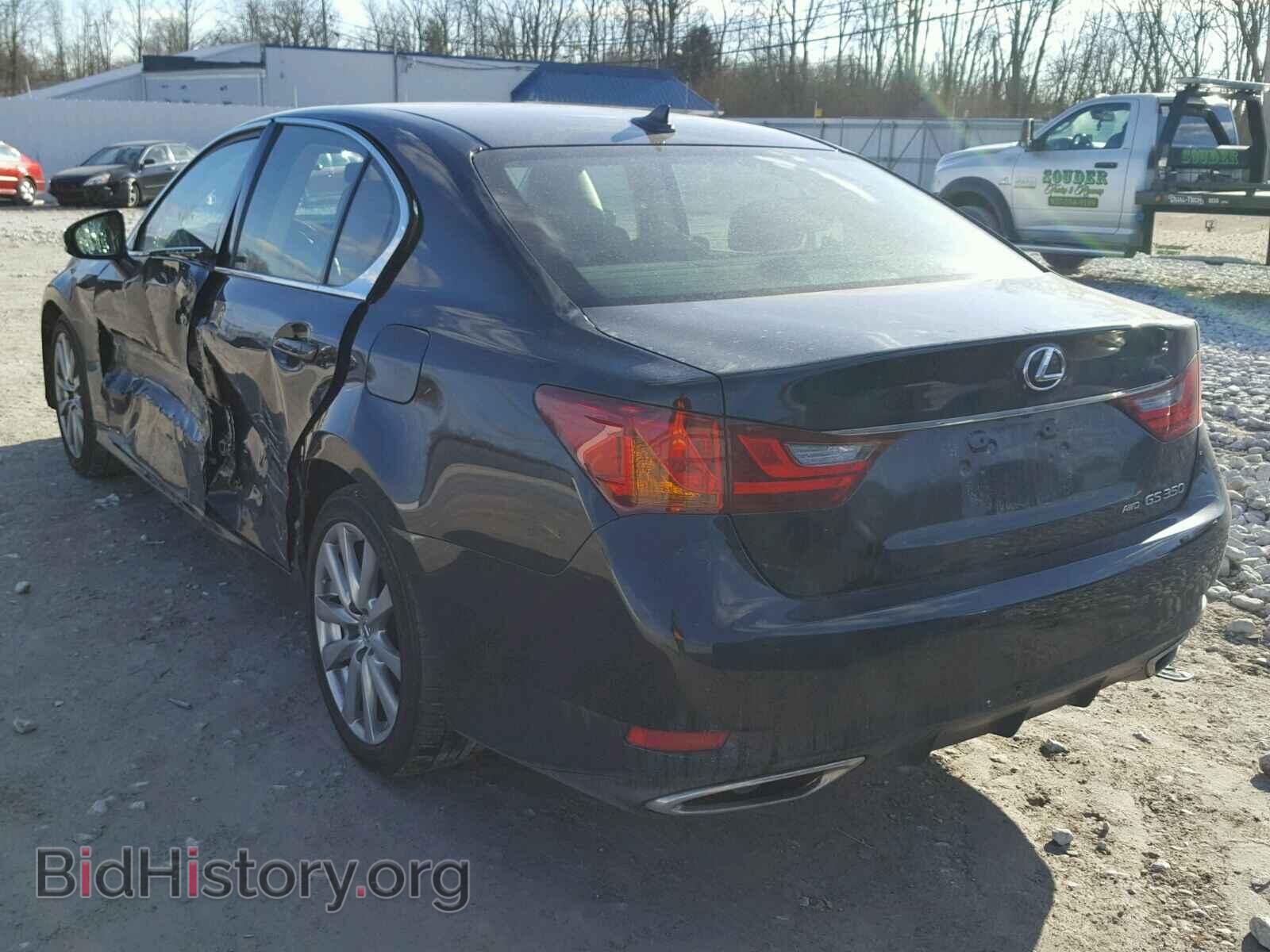 2014 LEXUS GS350 - VIN: JTHCE1BL9E5027279 - Фото 3