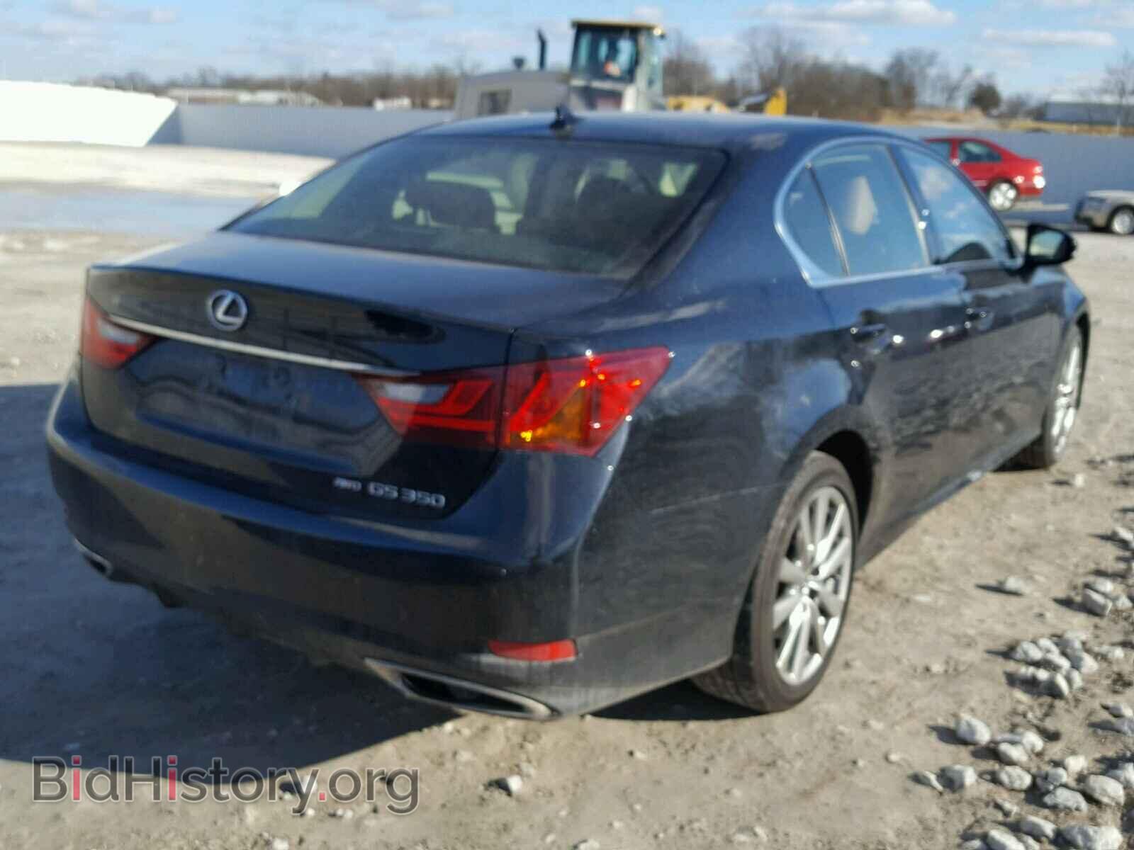 2014 LEXUS GS350 - VIN: JTHCE1BL9E5027279 - Фото 4