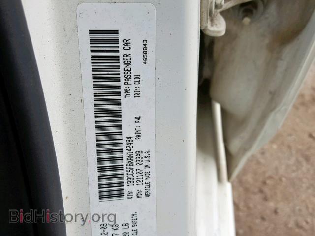 2010 DODGE AVENGER - VIN: 1B3CC5FBXAN142484 - Фото 10