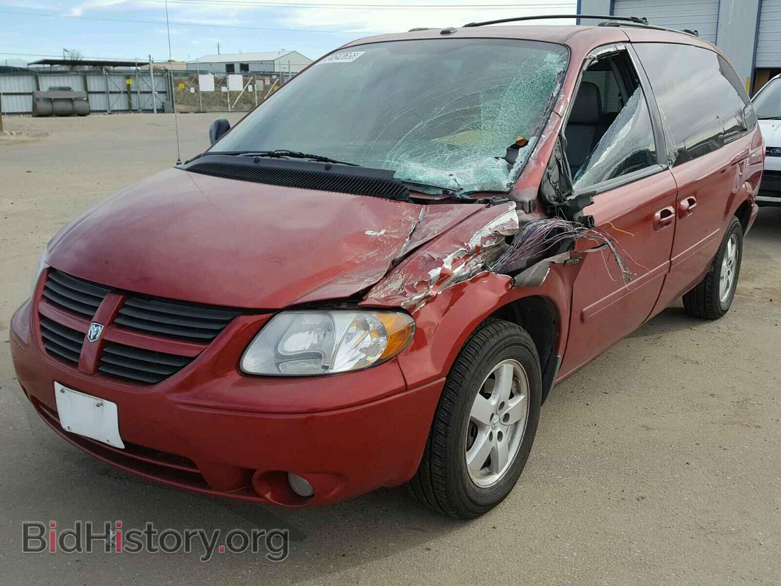 2007 DODGE CARAVAN - VIN: 2D8GP44L47R176041 - Фото 2