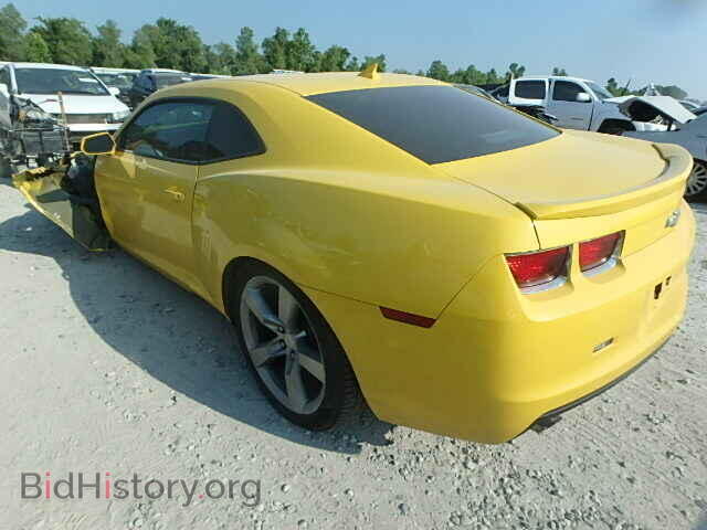 2012 CHEVROLET CAMARO - VIN: 2G1FB1E38C9101027 - Фото 3