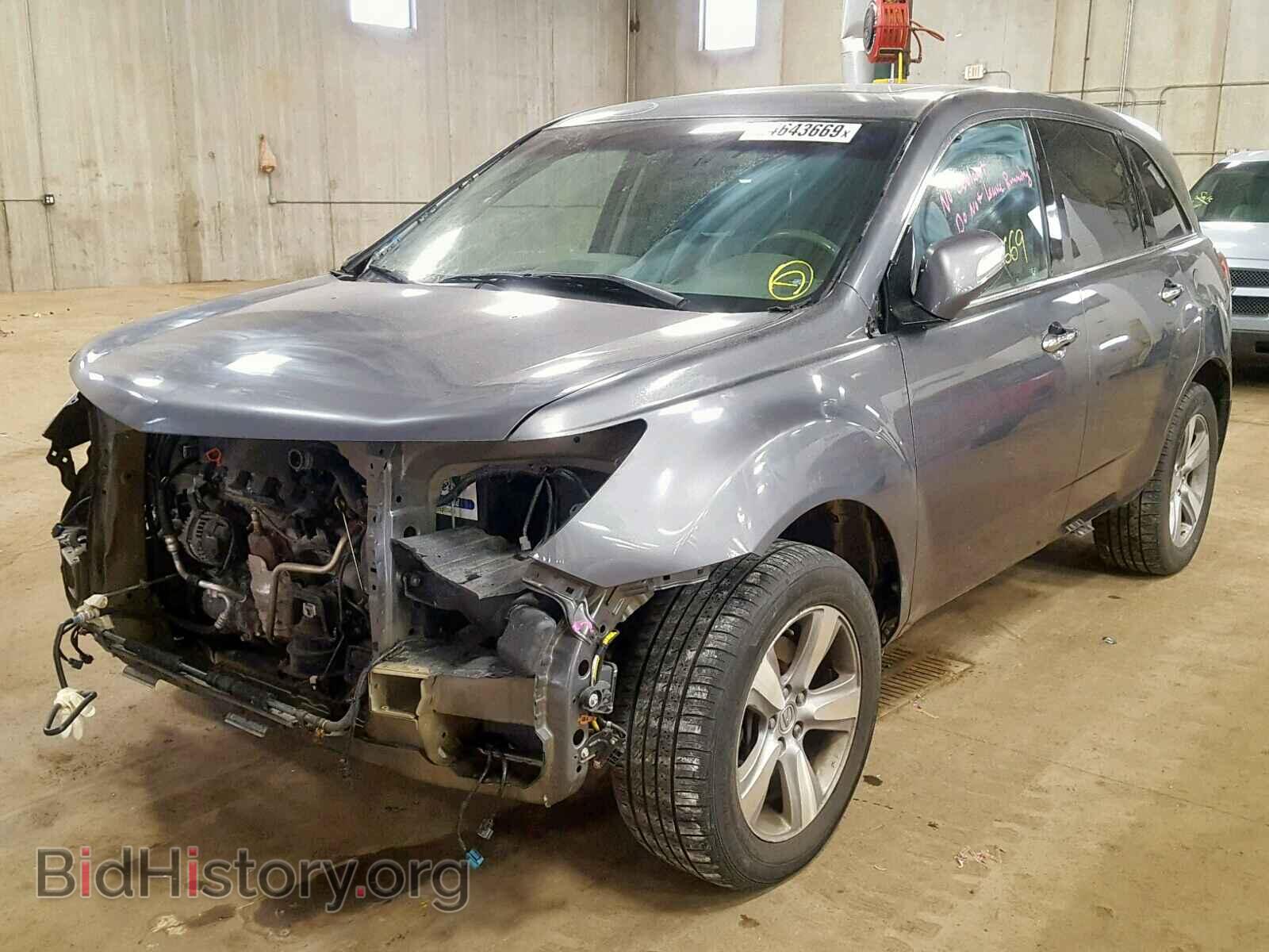 2012 ACURA MDX - VIN: 2HNYD2H38CH510477 - Фото 2