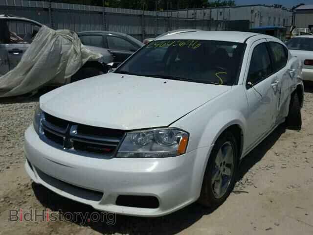2013 DODGE AVENGER - VIN: 1C3CDZABXDN710672 - Фото 2