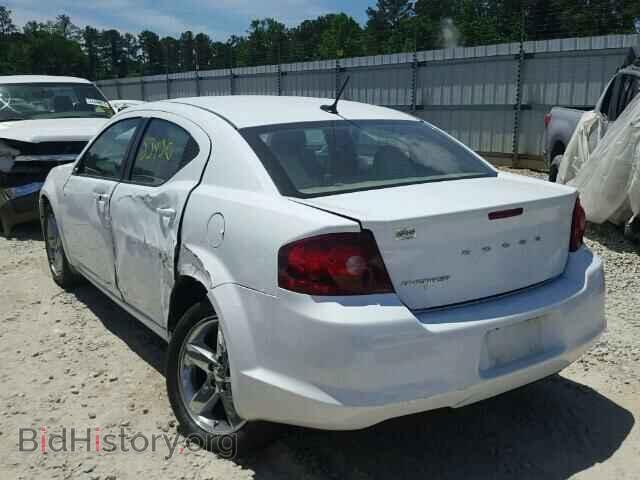 2013 DODGE AVENGER - VIN: 1C3CDZABXDN710672 - Фото 3