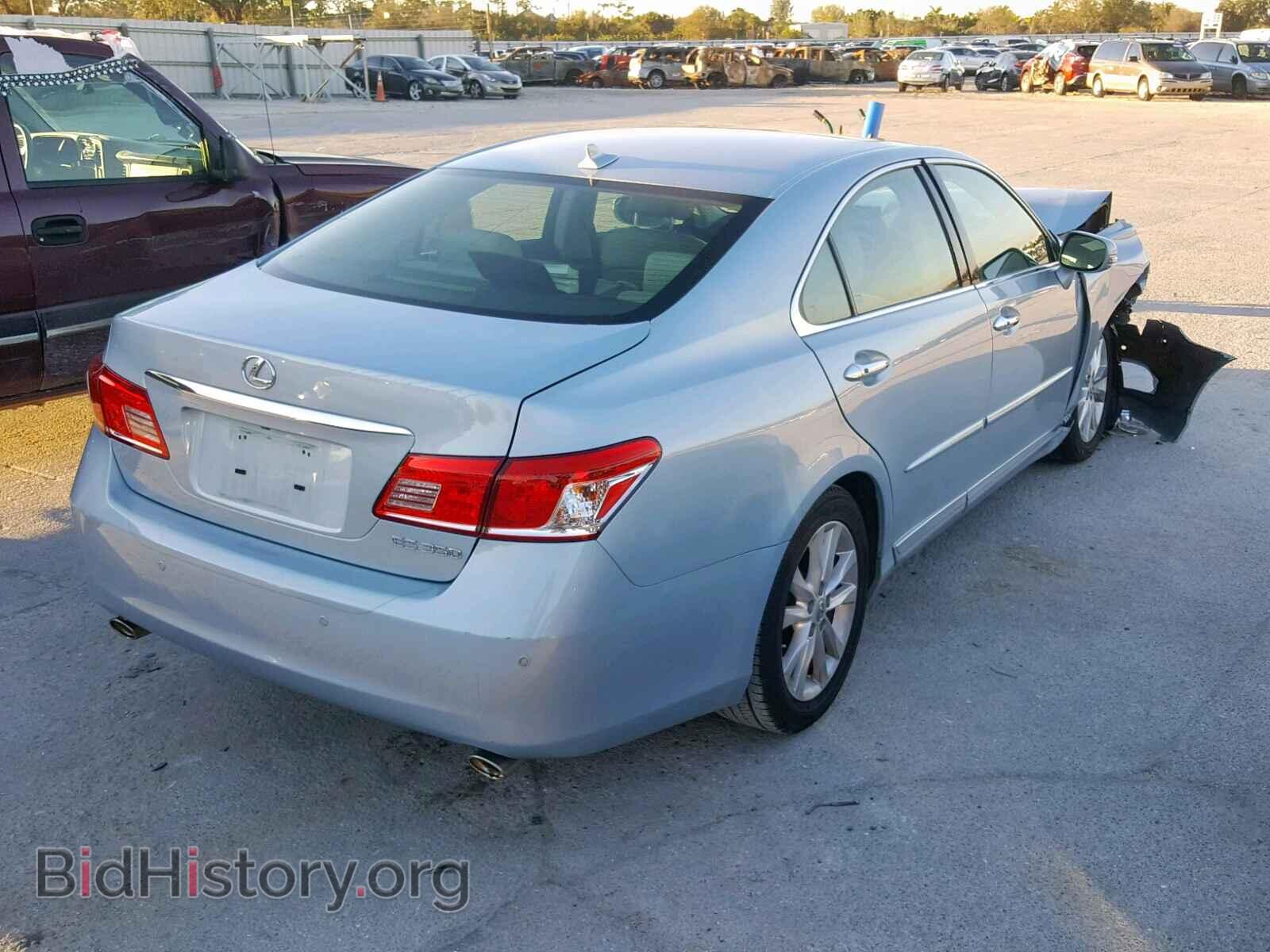 2012 LEXUS ES350 - VIN: JTHBK1EG2C2492407 - Фото 4
