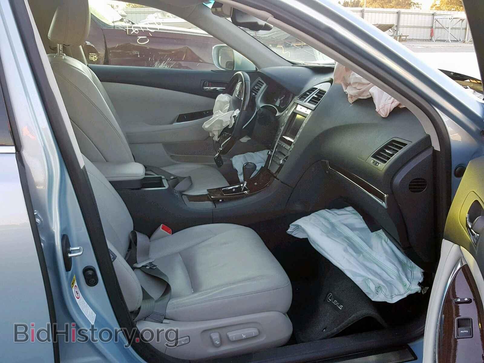 2012 LEXUS ES350 - VIN: JTHBK1EG2C2492407 - Фото 5