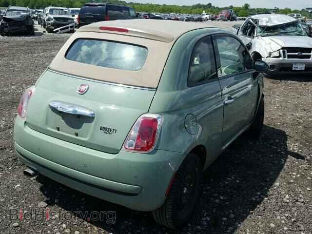 2013 FIAT 500 - VIN: 3C3CFFDRXDT693373 - Фото 4