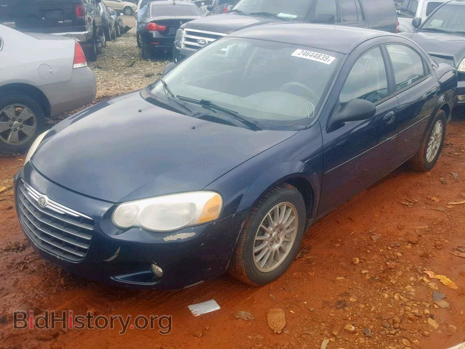 2004 CHRYSLER SEBRING - VIN: 1C3EL46XX4N340228 - Фото 2