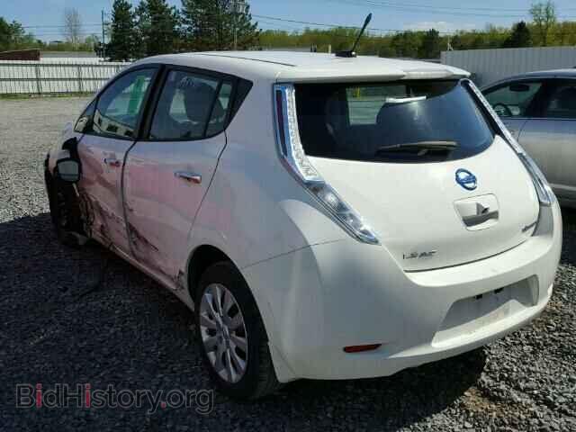 2014 NISSAN LEAF - VIN: 1N4AZ0CP6EC334273 - Фото 3