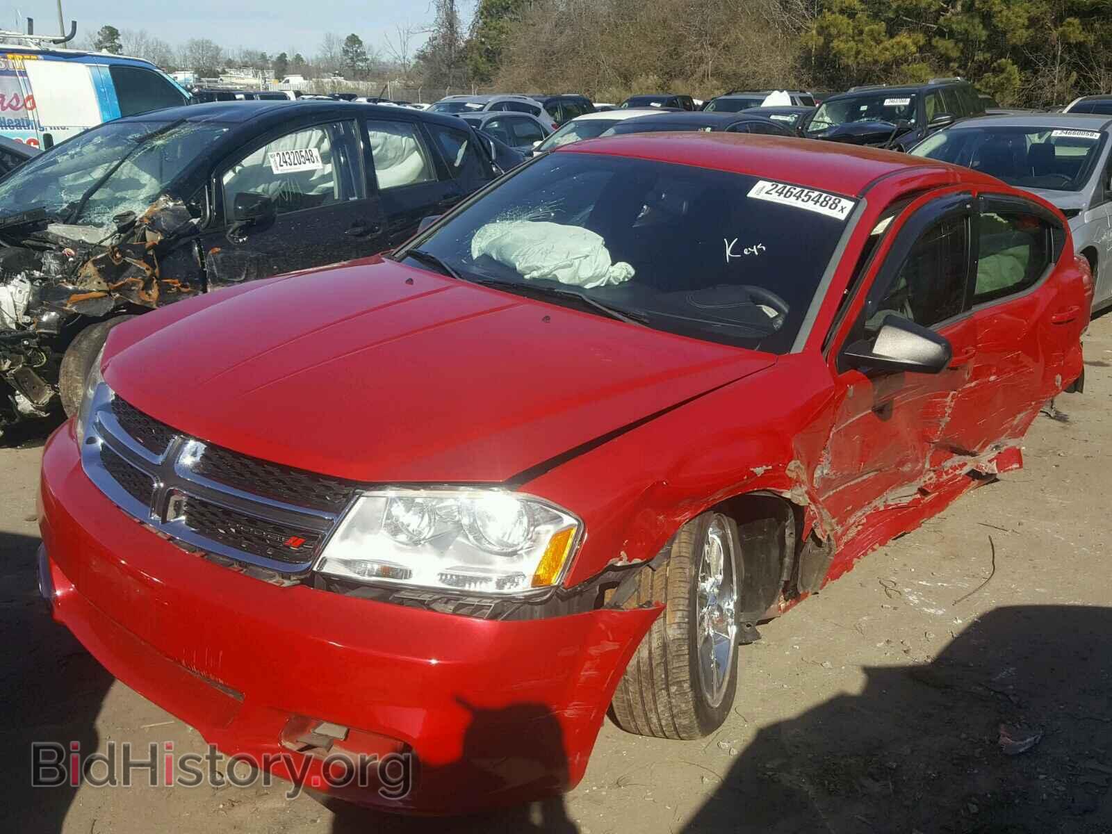 2013 DODGE AVENGER - VIN: 1C3CDZAB9DN726023 - Фото 2