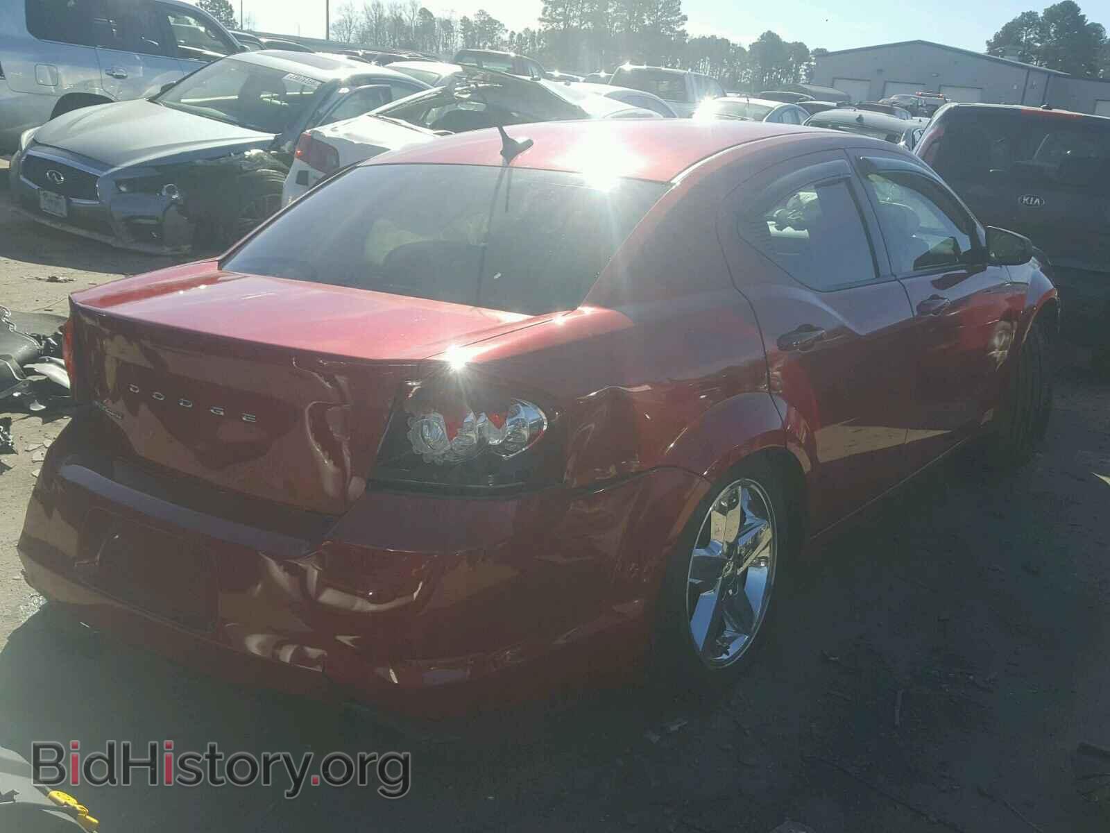2013 DODGE AVENGER - VIN: 1C3CDZAB9DN726023 - Фото 4