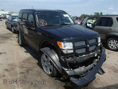 2011 Dodge NITRO Nitro Heat, черный — VIN 1D4PU4GK1BW604547, Copart