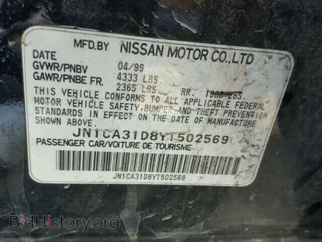2000 NISSAN MAXIMA - VIN: JN1CA31D8YT502569 - Photo 10
