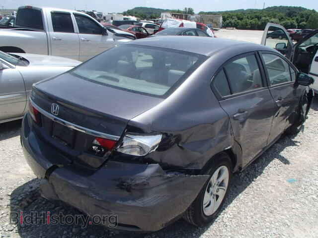 2014 HONDA CIVIC - VIN: 19XFB2F59EE004629 - Фото 4