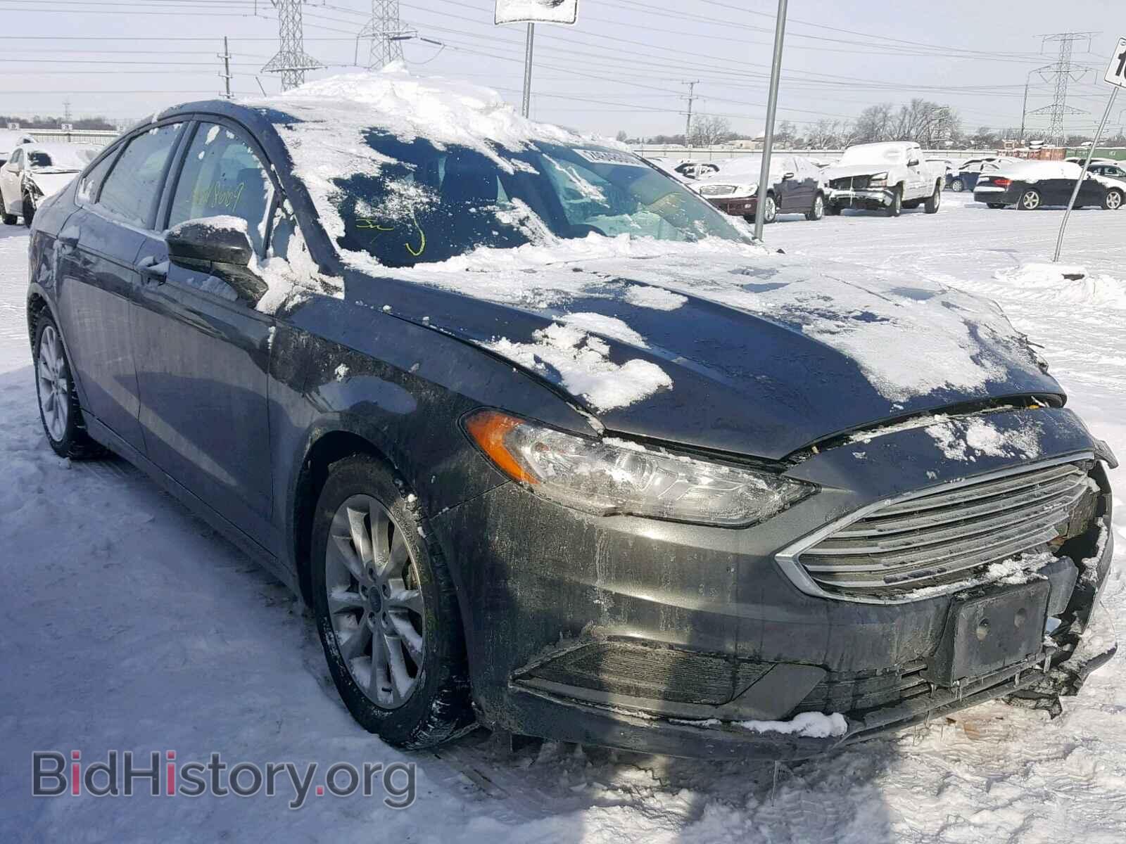 Фотография 3FA6P0HD9HR271122 - FORD FUSION SE 2017