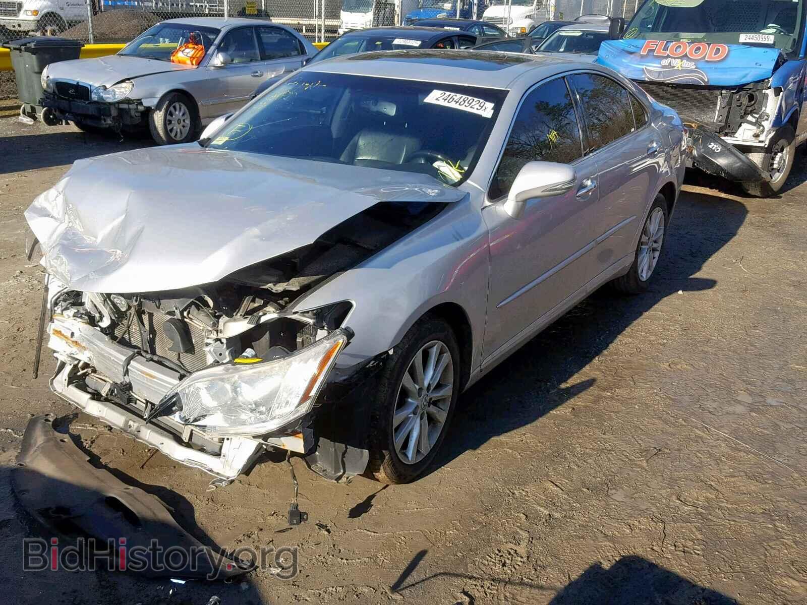 2011 LEXUS ES350 - VIN: JTHBK1EG4B2443241 - Фото 2