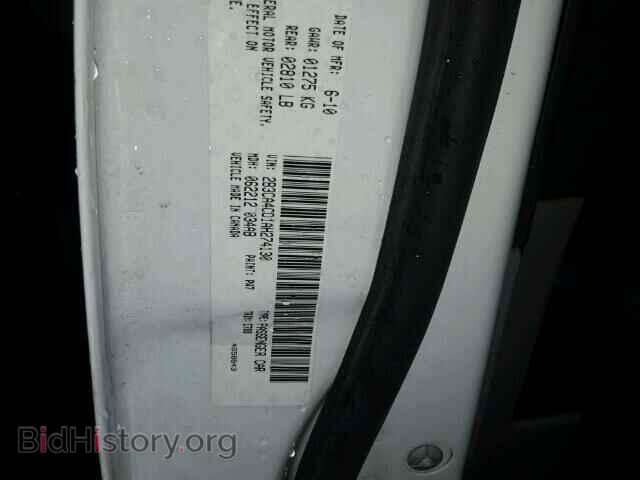 2010 DODGE CHARGER - VIN: 2B3CA4CD1AH274130 - Фото 10