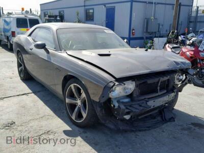 2014 Dodge CHALLENGER, charcoal — VIN 2C3CDYBT1EH294801, Copart