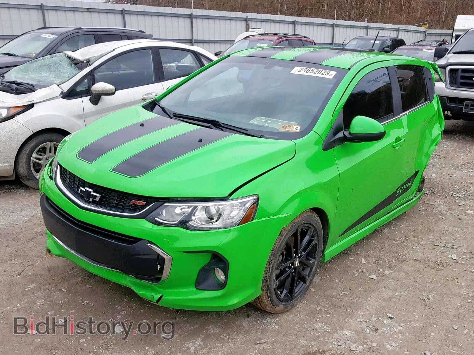 2017 CHEVROLET SONIC - VIN: 1G1JD6SB4H4155190 - Фото 2