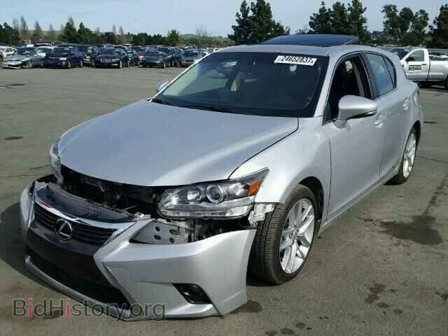 2014 LEXUS CT 200 - VIN: JTHKD5BH8E2186667 - Фото 2