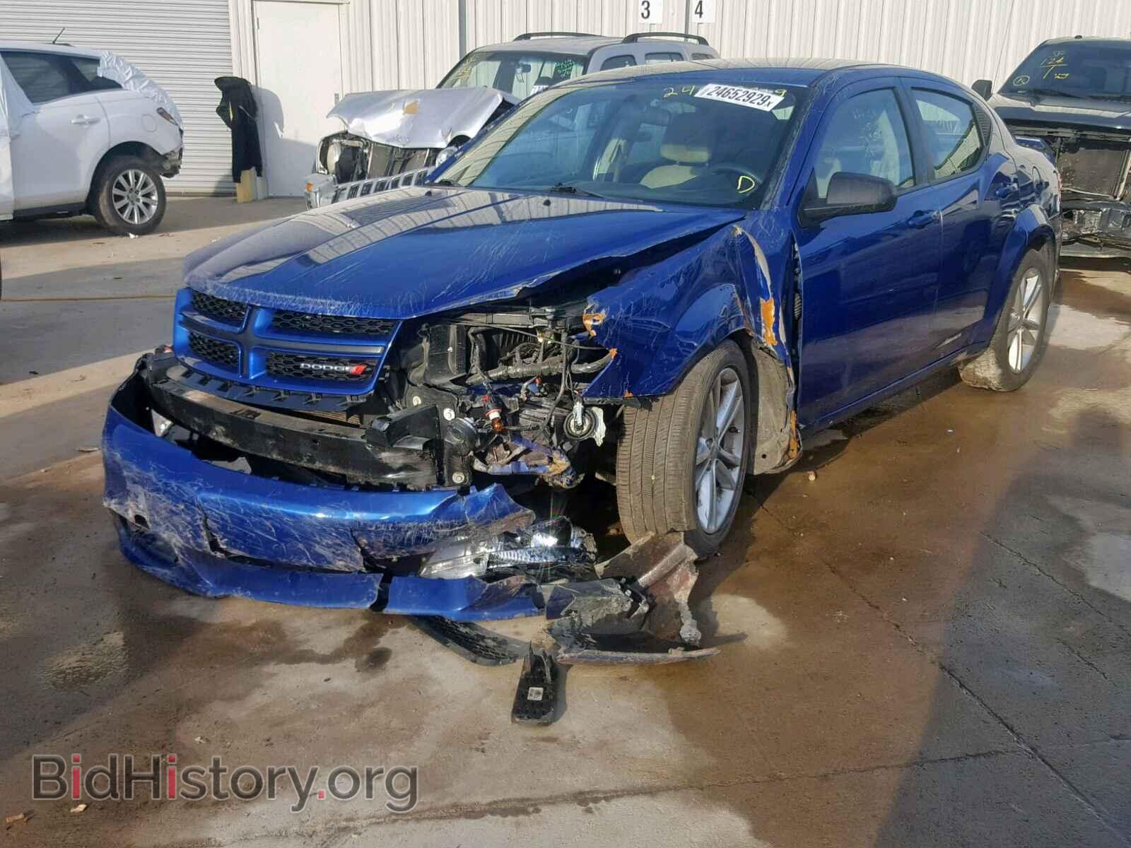 2013 DODGE AVENGER - VIN: 1C3CDZAG7DN768931 - Фото 2