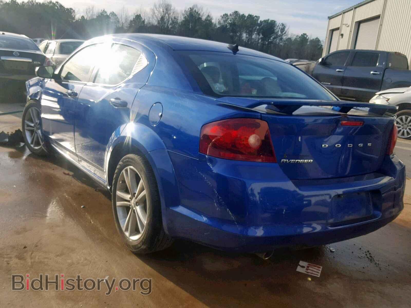 2013 DODGE AVENGER - VIN: 1C3CDZAG7DN768931 - Фото 3