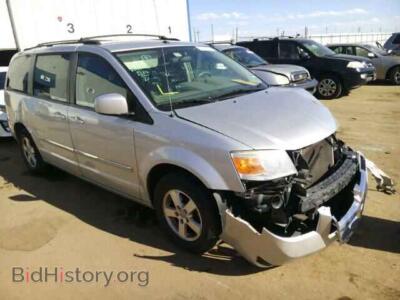 2008 Dodge CARAVAN Grand Cara, серебристый — VIN 2D8HN54P18R113970, Copart