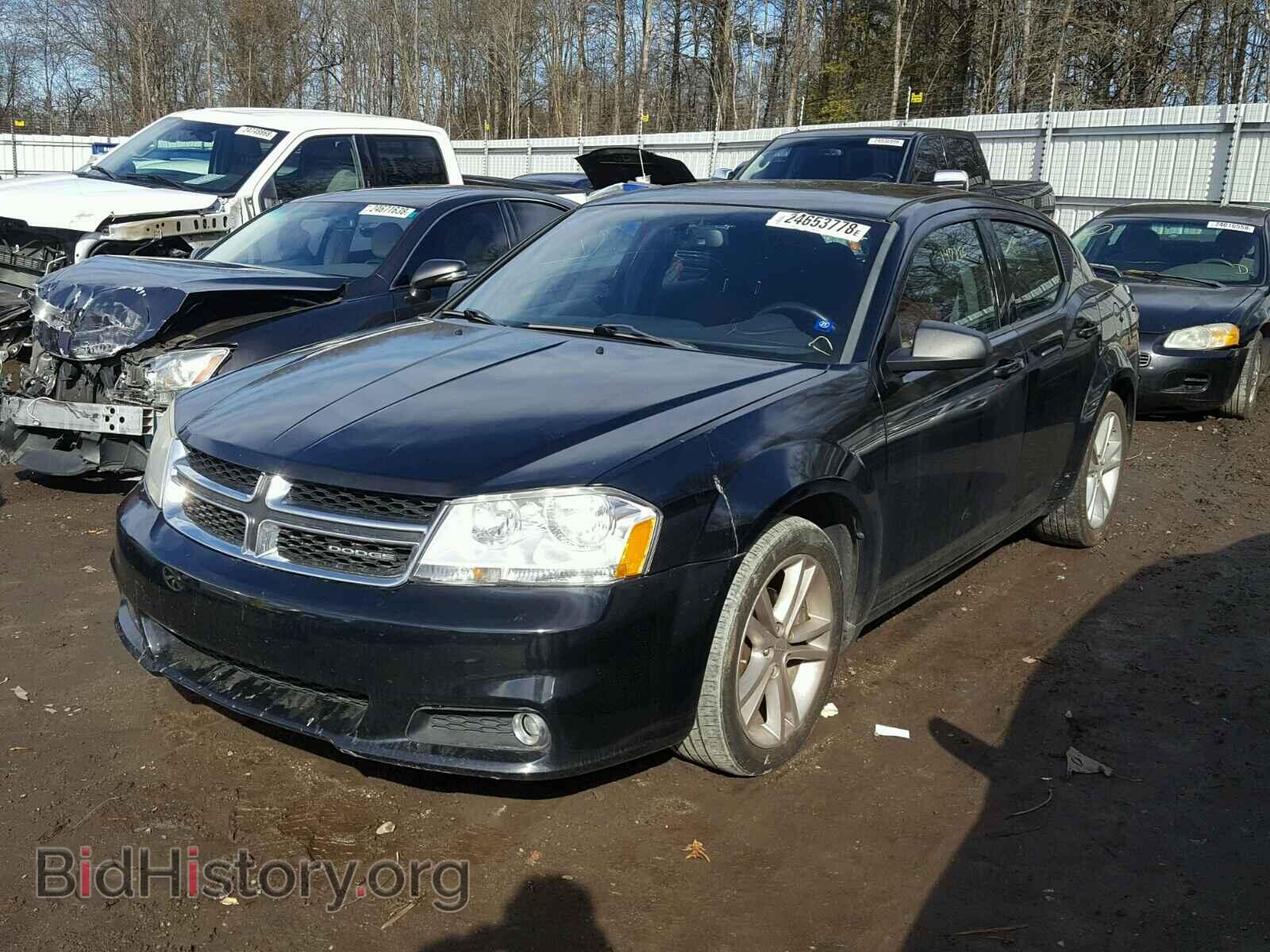 2011 DODGE AVENGER - VIN: 1B3BD1FG8BN574392 - Фото 2