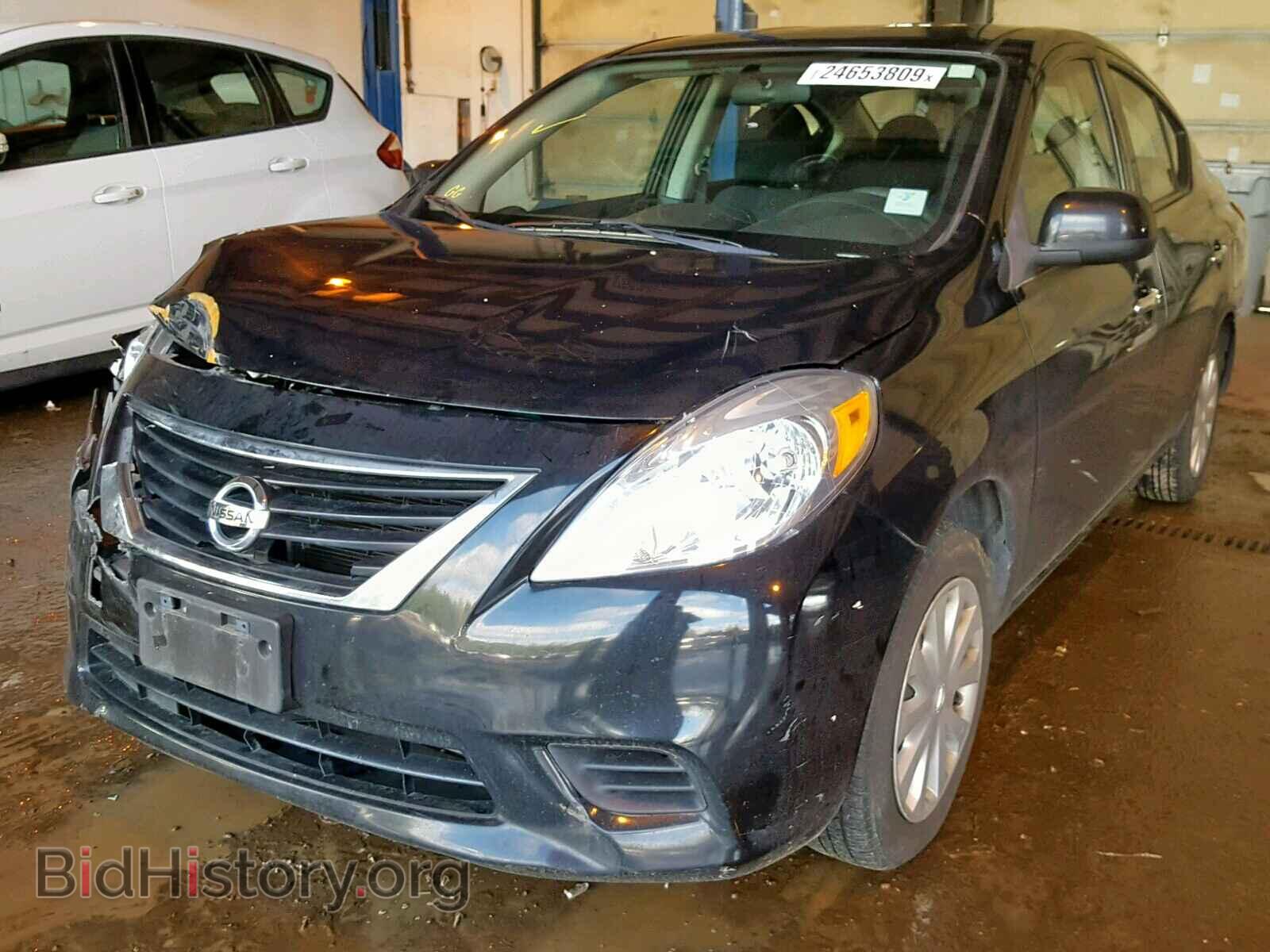 2014 NISSAN VERSA - VIN: 3N1CN7AP3EL819147 - Фото 2