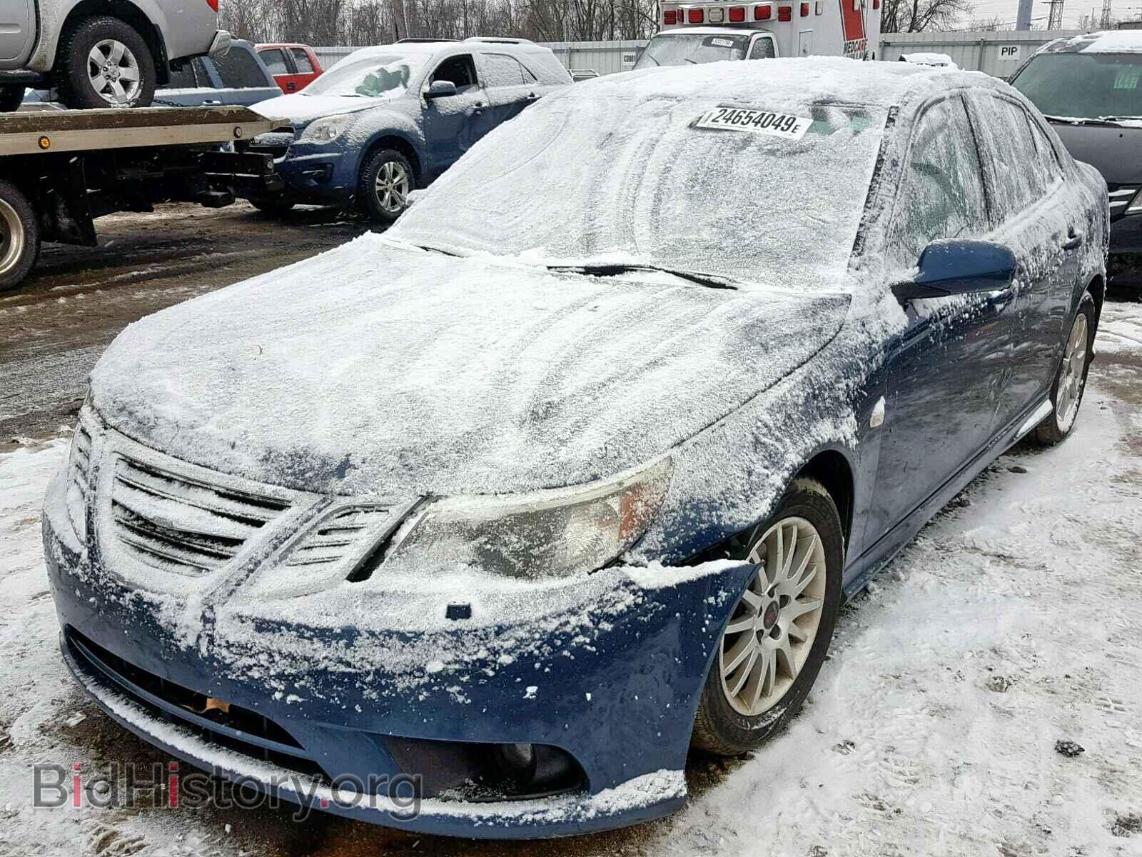 2008 SAAB 9 3 - VIN: YS3FB49Y181118707 - Фото 2
