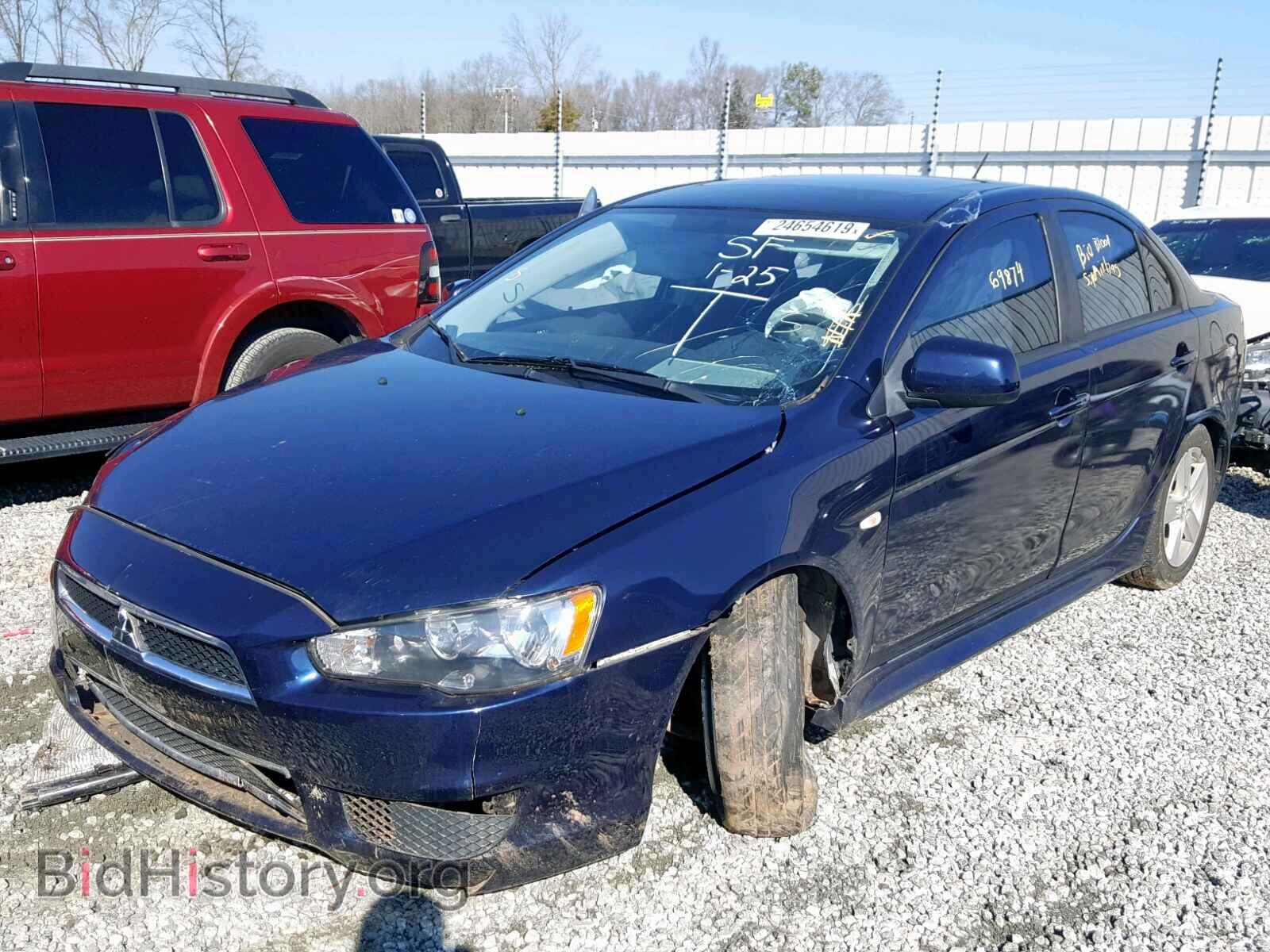 2013 MITSUBISHI LANCER - VIN: JA32V2FWXDU001266 - Фото 2