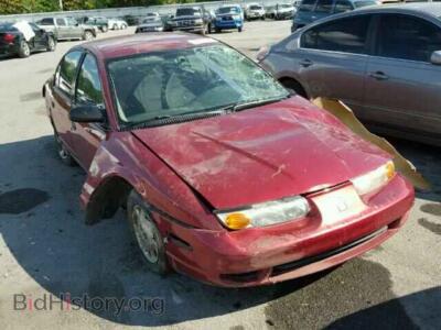 2000 Saturn SL/SL1/SL2 SL1, красный — VIN 1G8ZH5288YZ104382, Copart