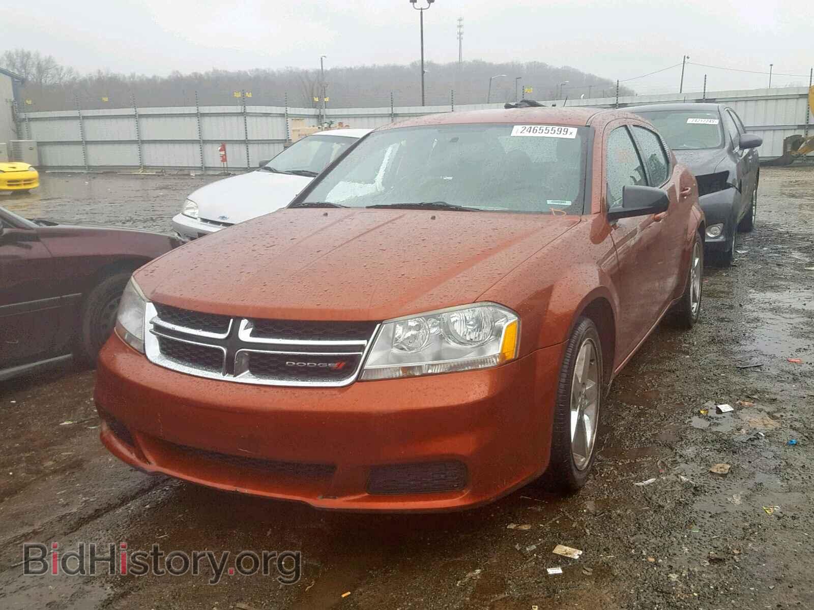 2012 DODGE AVENGER - VIN: 1C3CDZAB7CN237750 - Фото 2