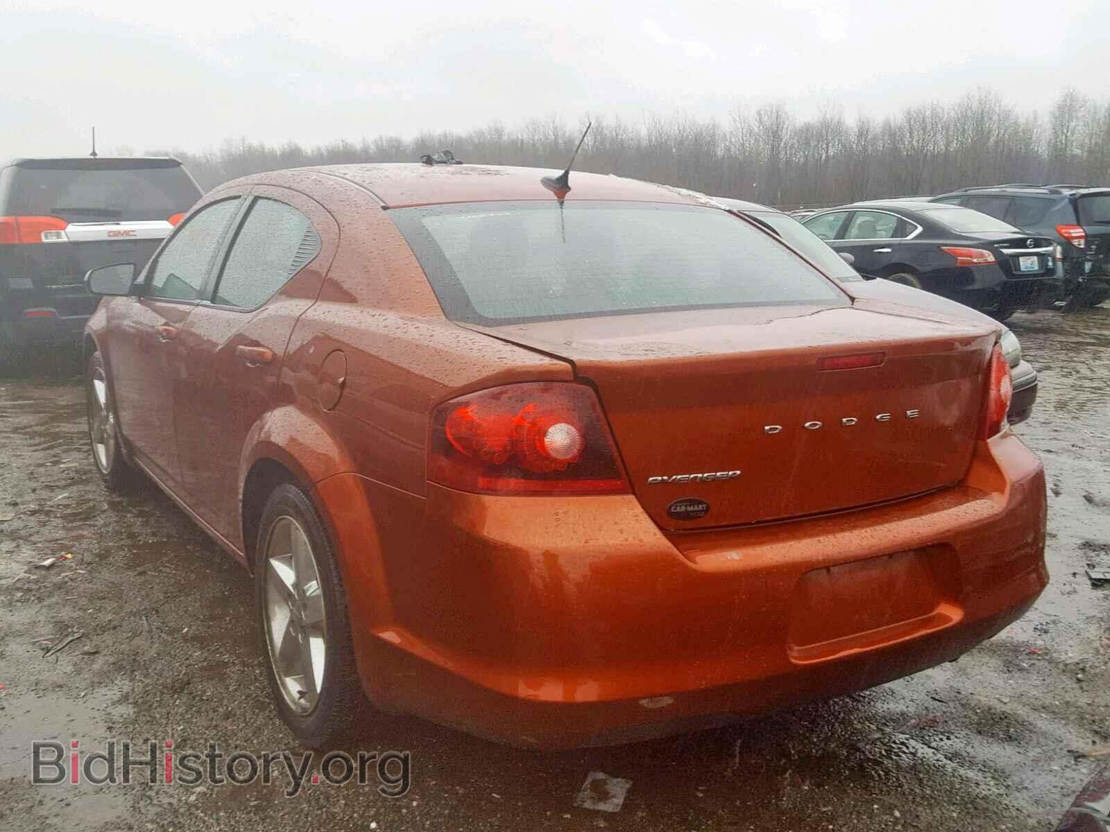 2012 DODGE AVENGER - VIN: 1C3CDZAB7CN237750 - Фото 3