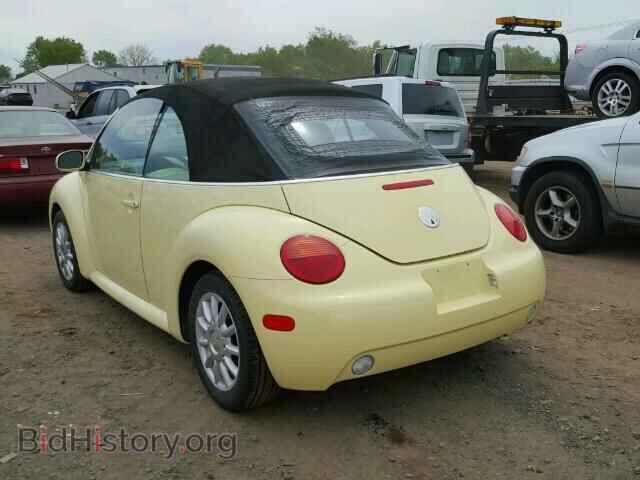 2004 VOLKSWAGEN BEETLE - VIN: 3VWCM31YX4M318960 - Фото 3