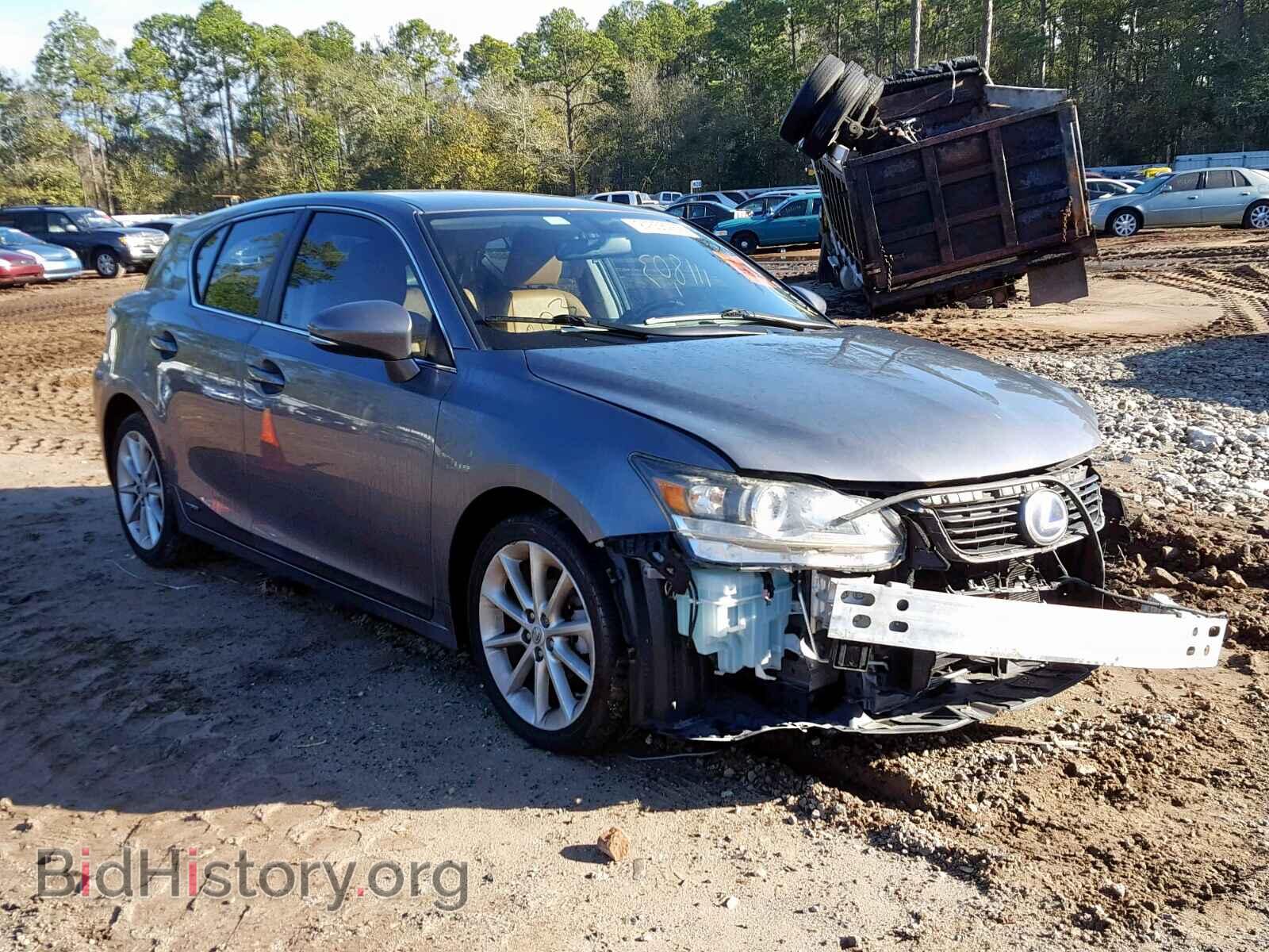 Photo JTHKD5BH3C2047365 - LEXUS CT 200 2012