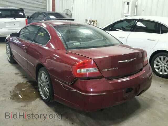 2004 CHRYSLER SEBRING - VIN: 4C3AG42G34E123255 - Фото 3