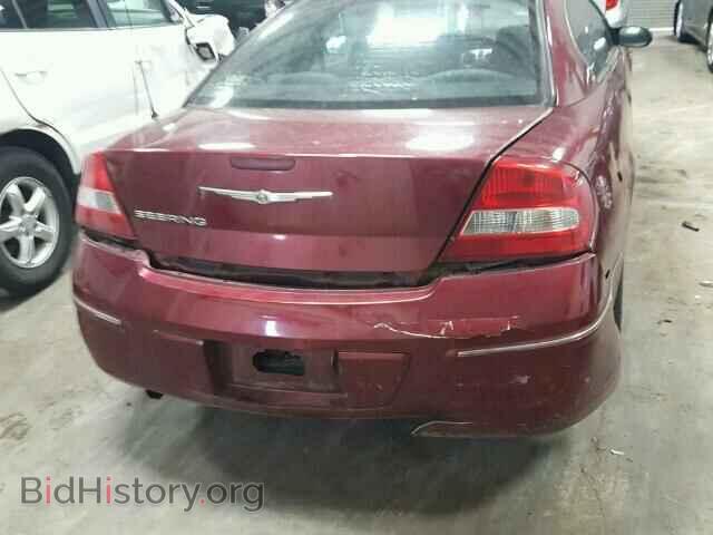 2004 CHRYSLER SEBRING - VIN: 4C3AG42G34E123255 - Фото 9