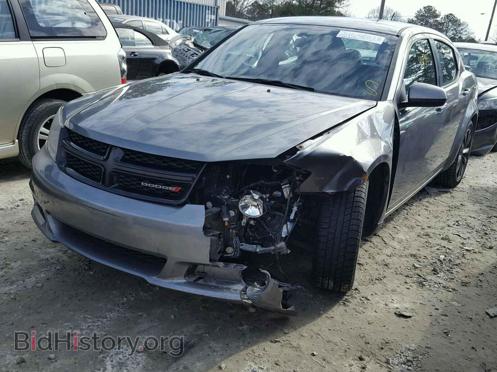 2013 DODGE AVENGER - VIN: 1C3CDZCB1DN664369 - Фото 2