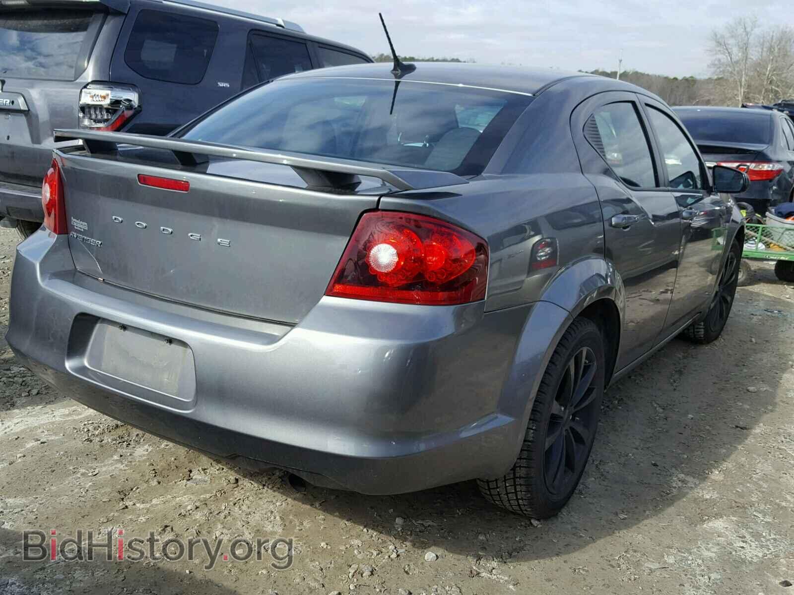 2013 DODGE AVENGER - VIN: 1C3CDZCB1DN664369 - Фото 4