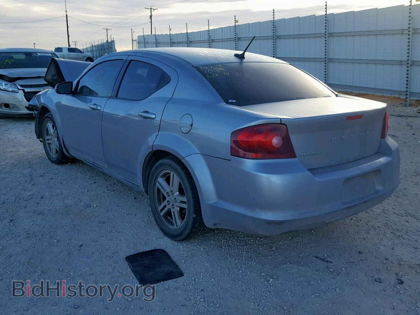 2014 DODGE AVENGER - VIN: 1C3CDZCB1EN202878 - Фото 3