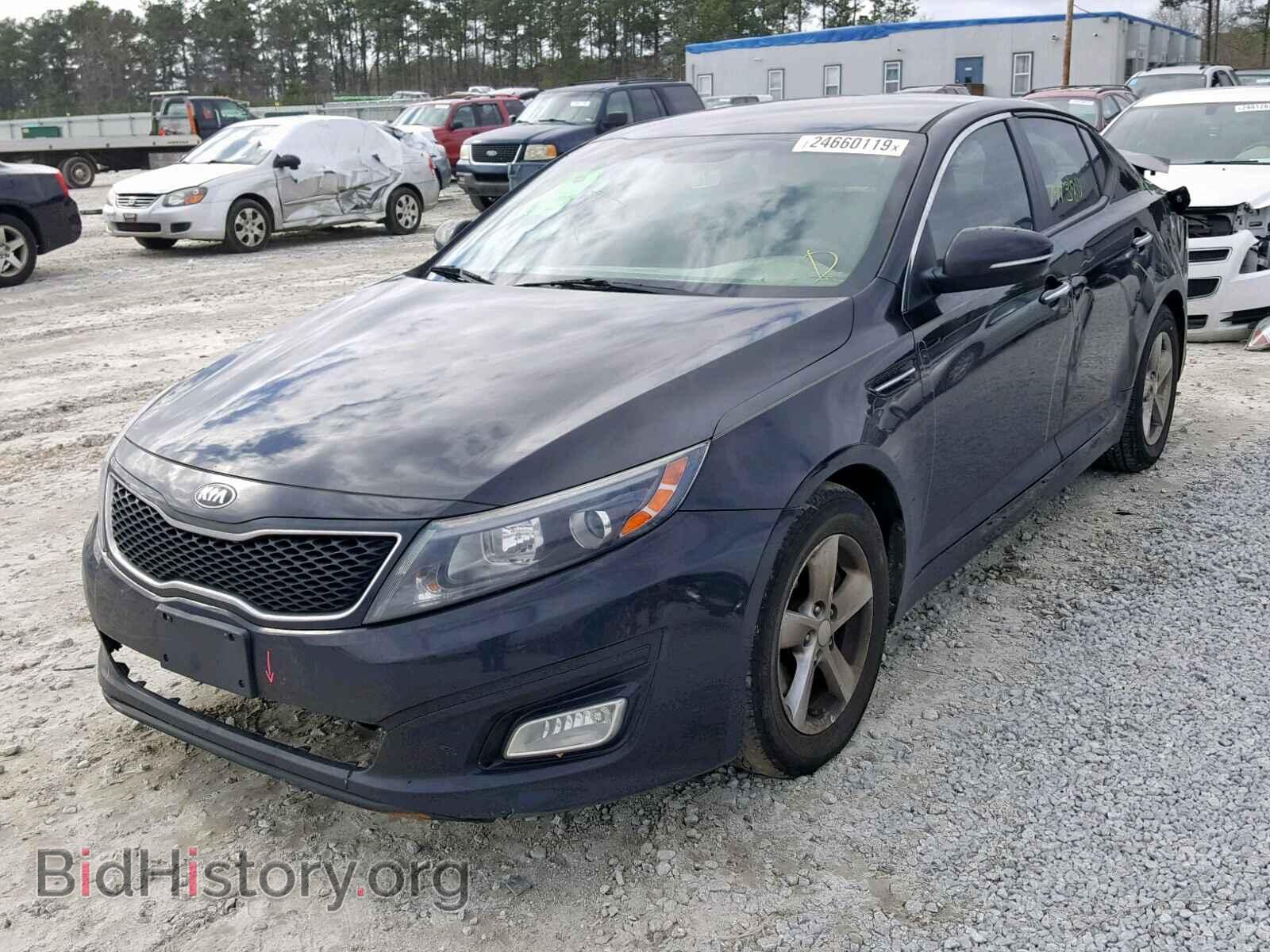 2014 KIA OPTIMA - VIN: 5XXGM4A71EG316762 - Фото 2