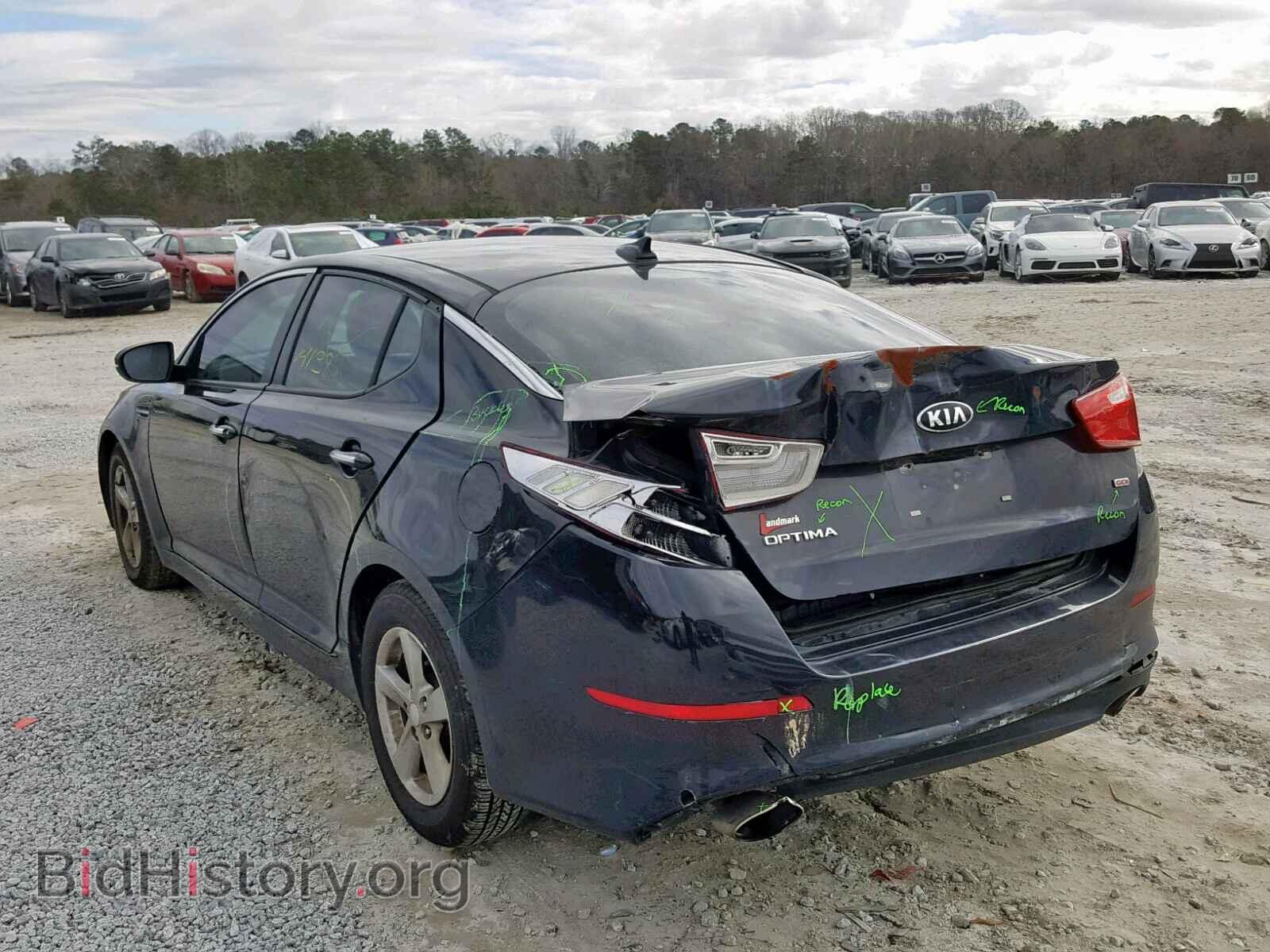 2014 KIA OPTIMA - VIN: 5XXGM4A71EG316762 - Фото 3