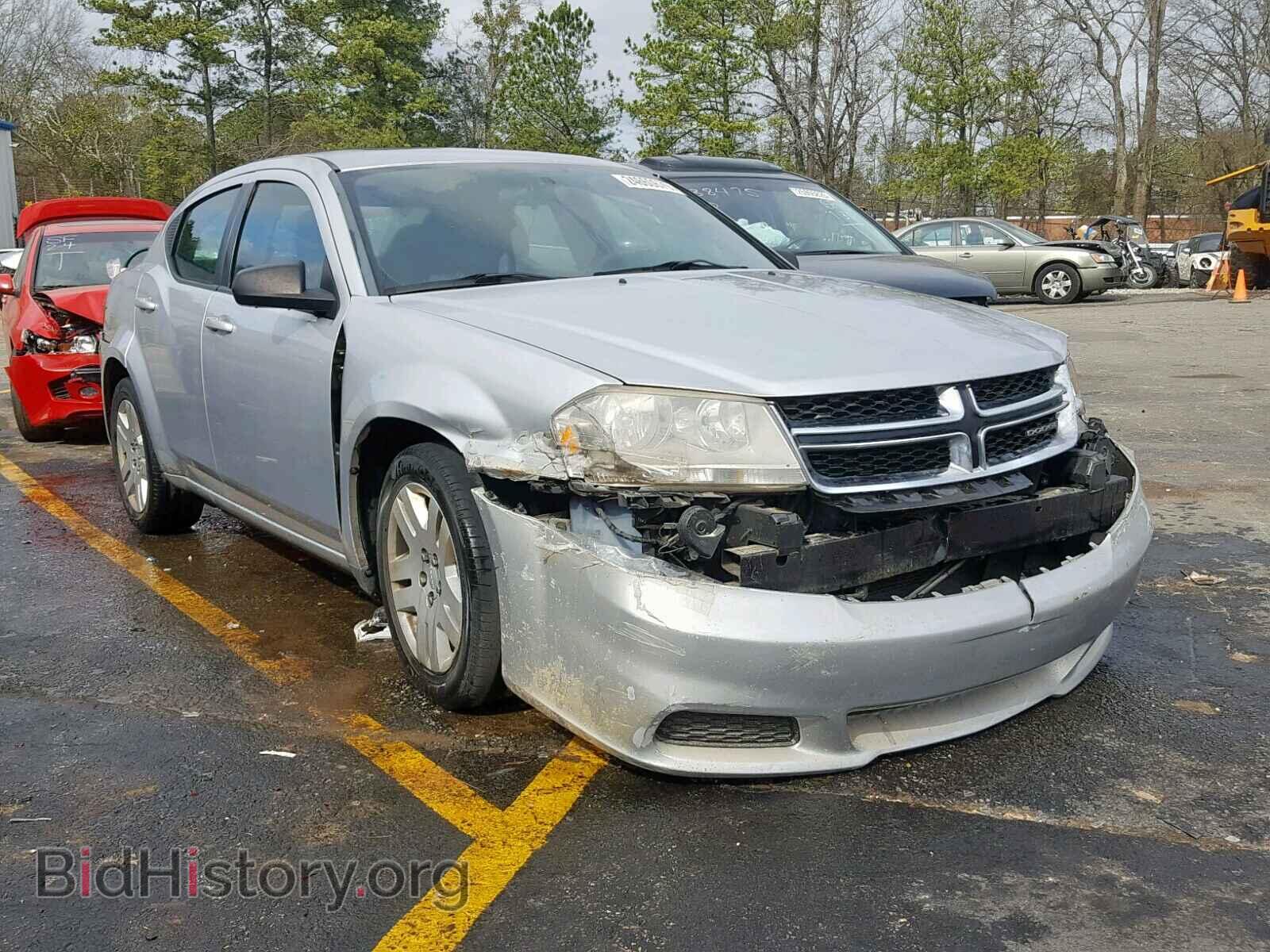 Photo 1C3CDZAB8CN177154 - DODGE AVENGER 2012