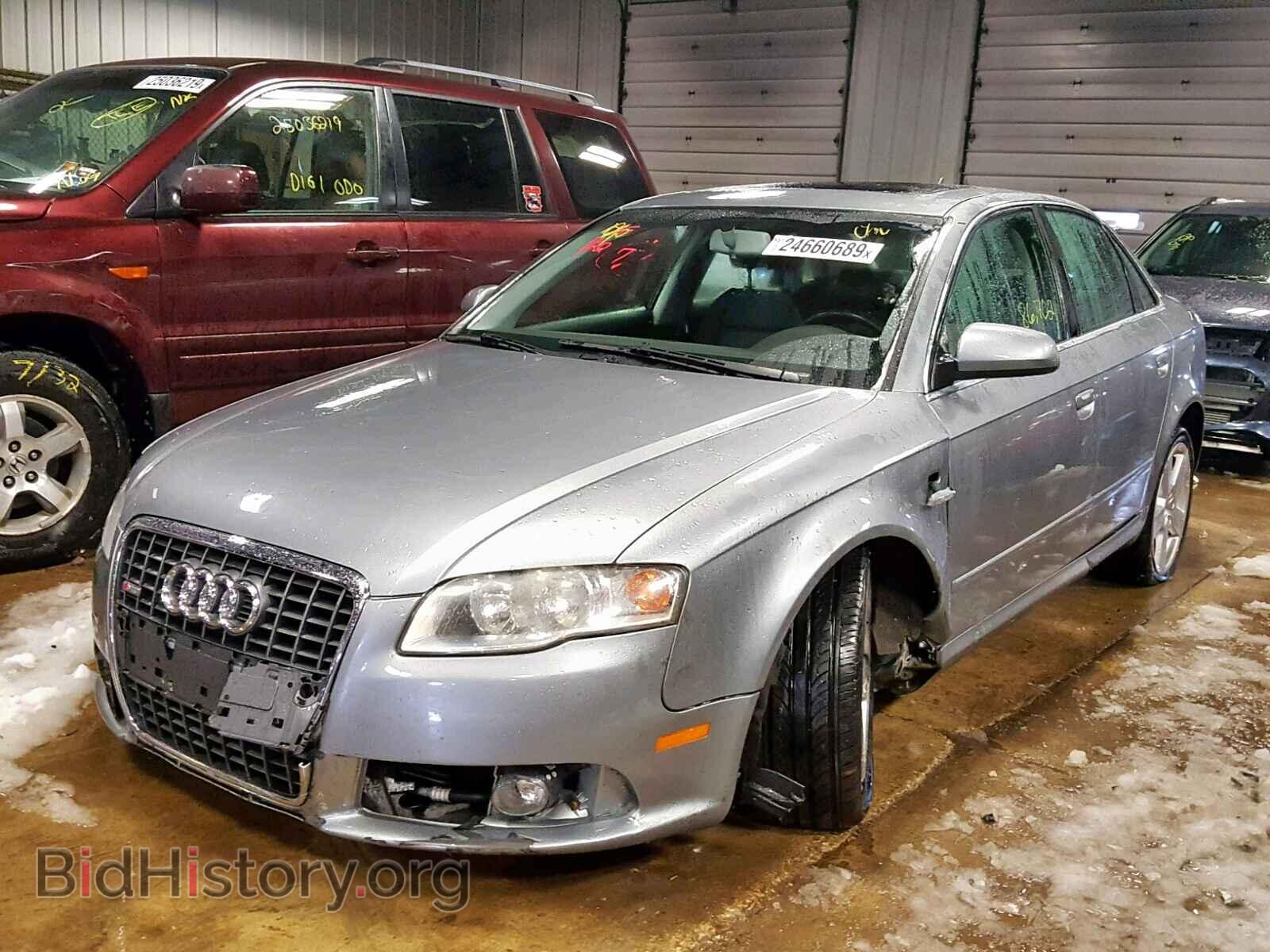 2008 AUDI A4 - VIN: WAUDH78E88A035343 - Фото 2