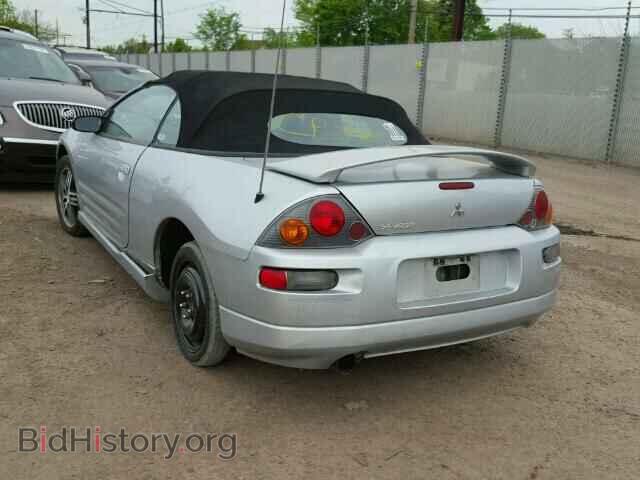 2003 MITSUBISHI ECLIPSE - VIN: 4A3AE75H63E057840 - Фото 3
