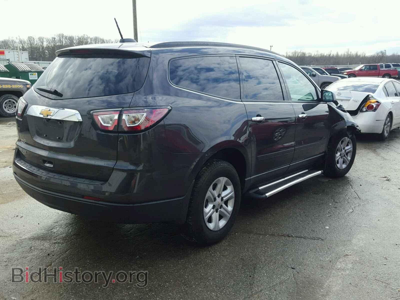 2017 CHEVROLET TRAVERSE - VIN: 1GNKRFKD4HJ296607 - Фото 4