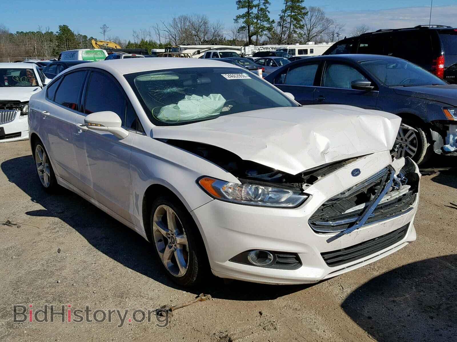 Photo 3FA6P0H77GR402668 - FORD FUSION SE 2016
