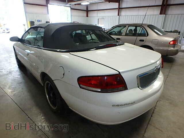 2001 CHRYSLER SEBRING - VIN: 1C3EL55U31N624485 - Фото 3